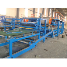 Lowest Price Color Steel Rock Wool Sandwich Panel Line